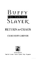 Return To Chaos Buffy The Vampire Slaye