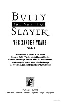 Xander Years Volume 1 Buffy The Vampire Sla