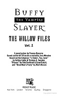 Willow Files Volume 1 Buffy The Vampire Sla