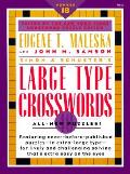 Simon & Schuster Large Type Crosswords