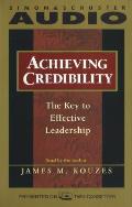 Achieving Credibility The Key To Effecti