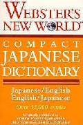 Websters New World Compact Japanese Dictionary