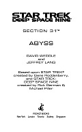 Abyss star Trek Deep Space Nine Section 31