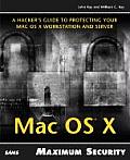 Maximum Mac Os X Security