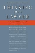 Thinking Like a Lawyer A New Introduction to Legal Reasoning