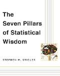 Seven Pillars of Statistical Wisdom