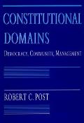 Constitutional Domains Democracy Community Management
