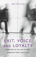 Exit Voice & Loyalty Responses to Decline in Firms Organizations & States