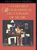 Harvard Biographical Dictionary Of Music