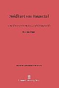 Neidhart Von Reuental: Geschichte Der Forschung Und Bibliographie
