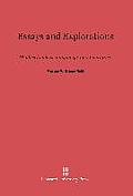 Essays and Explorations: Studies in Ideas, Language, and Literature