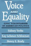 Voice & Equality Civic Voluntarism in American Politics