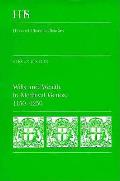 Wills & Wealth In Medieval Genoa 1150 12