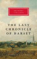 Last Chronicle Of Barset Everymans Libr