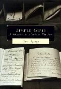 Simple Gifts A Memoir Of A Shaker Village