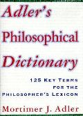 Adlers Philosophical Dictionary 125 K