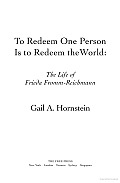 To Redeem One Person Is To Redeem The Wo
