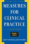 Measures for Clinical Practice A Sourcebook
