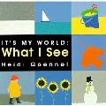 What I See Its My World Board Book