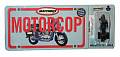 License Plate Books Motor Cop