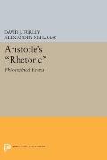 Aristotles Rhetoric Philosophical Essays