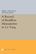 Record Of Buddhist Monasteries In Lo Y