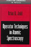 Operator Techniques In Atomic Spectroscopy