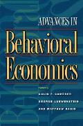 Advances in Behavioral Economics