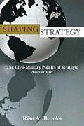 Shaping Strategy: The Civil-Military Politics of Strategic Assessment