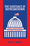 The Substance of Representation: Congress, American Political Development, and Lawmaking
