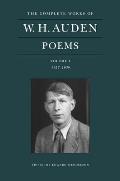 Complete Works of W H Auden Poems Volume I 19271939