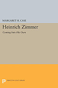 Heinrich Zimmer: Coming Into His Own