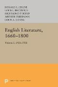English Literature, Volume 1: 1660-1800