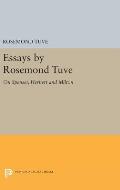 Essays by Rosemond Tuve: On Spenser, Herbert and Milton