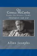 On Cormac McCarthy: Essays On Mexico, Crime, Hemingway and God