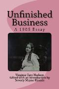 Unfinished Business: A 1905 Essay