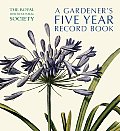 Gardeners Five Year Record Book