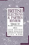 British Elections & Parties Review: The 2001 General Election
