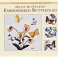 Helen M Stevens Embroidered Butterflies