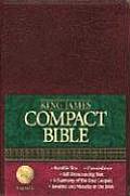Bible Kjv Burgundy Compact
