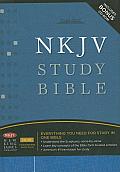 Bible Nkjv Study Blue
