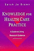 Knowledge For Health Care Practice