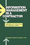 Information Management in a Contractor - A Model for the Flow of Data