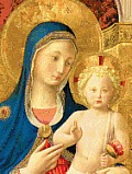 Madonna and Child Perugia Altarpiece Holiday Notecards [With 21 Envelopes]