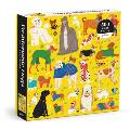 Fashionable Dogs 500 Piece Puzzle
