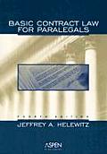 Basic Contract Law For Paralegals 4th Edition