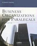 Business Organizations For Paralegal 4th Edition