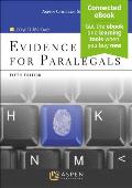 Evidence for Paralegals: [Connected Ebook]