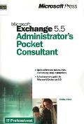 Microsoft Exchange 5.5 administrator's pocket consultant