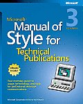 Microsoft Manual of Style for Technical Publications 3rd Edition
